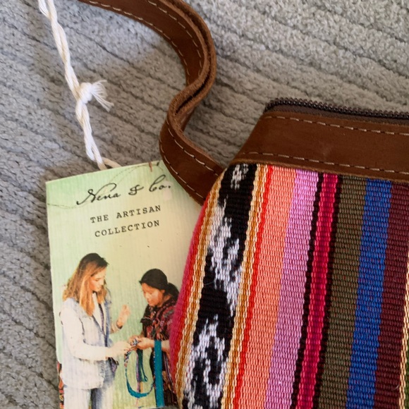 Nena & Co. Multicolor Striped Wristlet - Picture 3 of 6